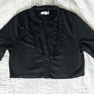 Silence + Noise Embellished Cropped Shrug